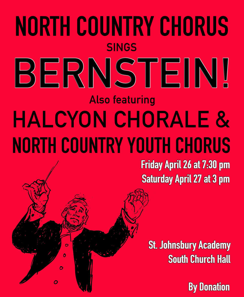 NCC & Halcyon Chorale Sing Bernstein! NCC & Halcyon Chorale Sing Bernstein!